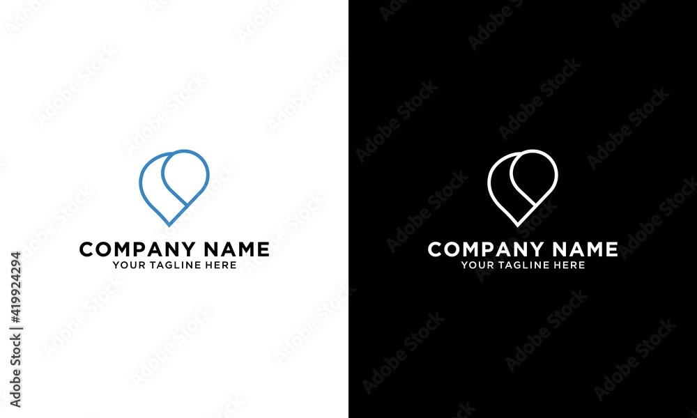 Location pin Modern Logo Designs Location pin Modern Logo Designs