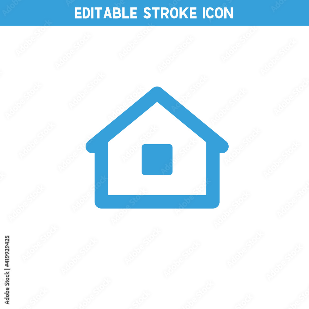 House vector icon. Home pictogram. House vector icon. Home pictogram.
