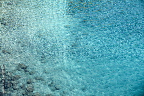 blue water background