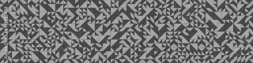 Abstract Geometric Pattern generative computational art illustration