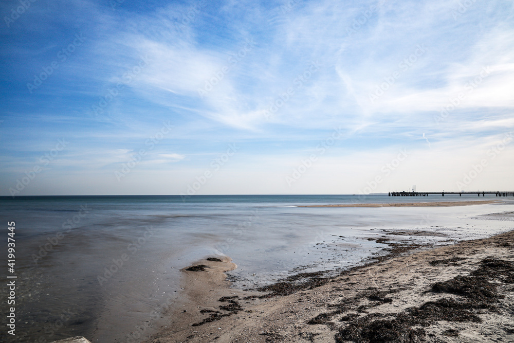 baltic sea sandy beach wadden sea