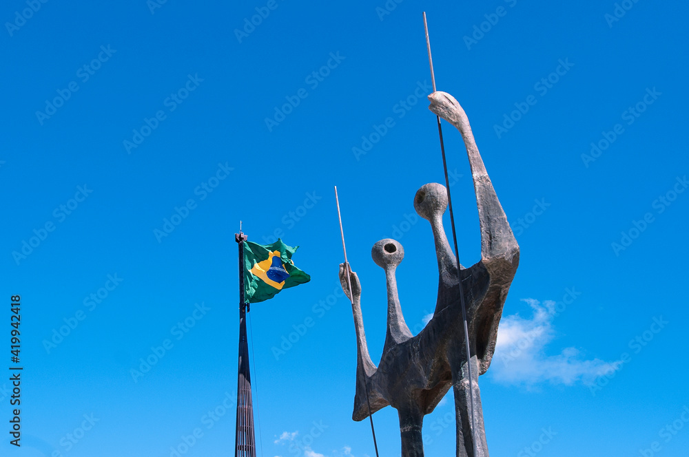 CANDANGOS Monument - Honor to workers that build Brasília City ...