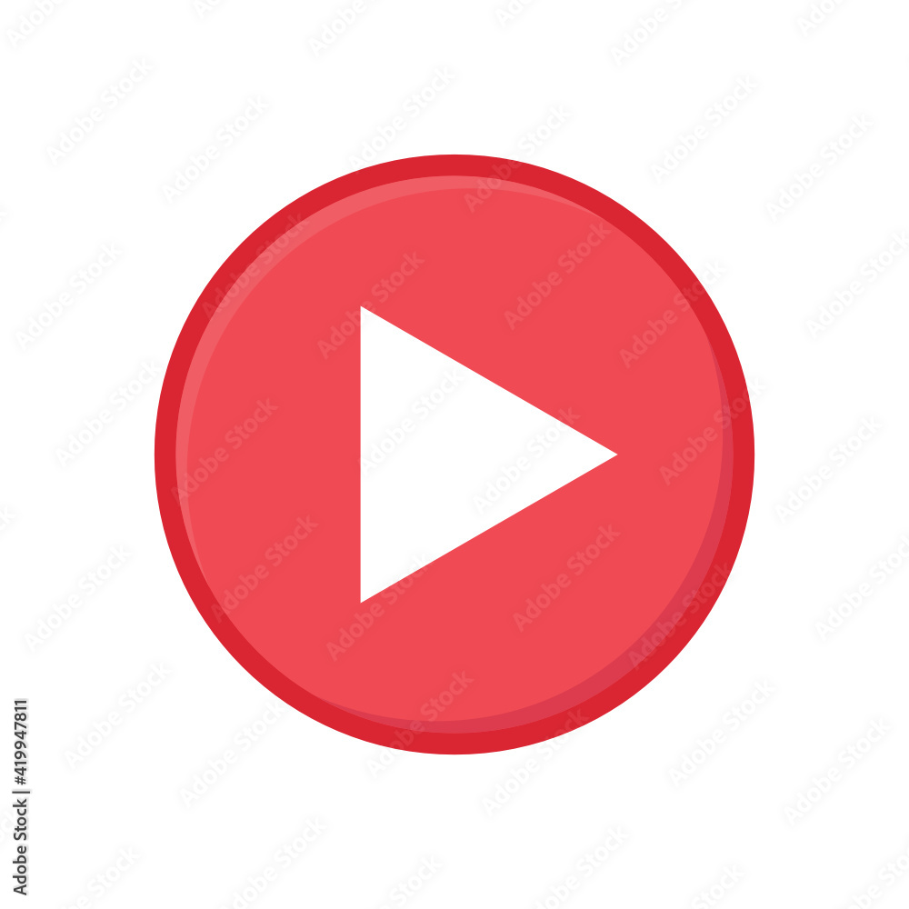 Red Play Button, Play Button Vector, Play Icon, Circle Play Button, Play Button Illustration Background Red Play Button, Play Button Vector, Play Icon, Circle Play Button, Play Button Illustration Background