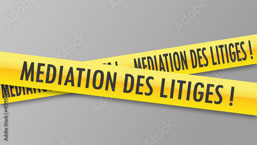 Logo médiation des litiges.