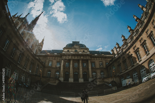 Palace in the city