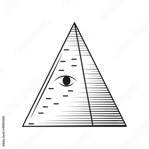 pyramid mystic esoteric