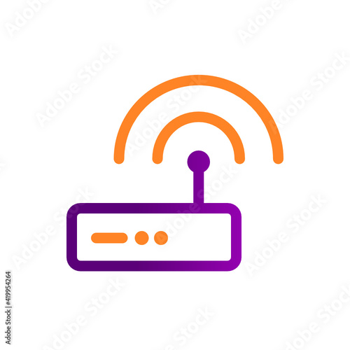 wireless network gateway acess point icon photo