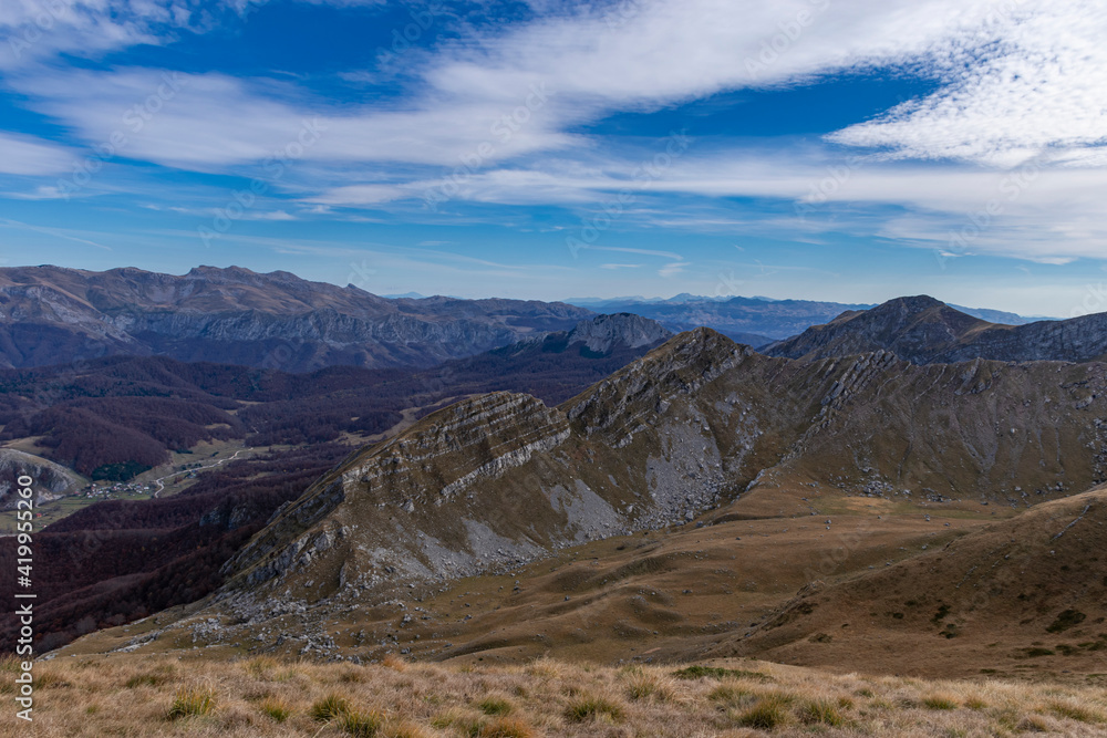 landscape in the mountains