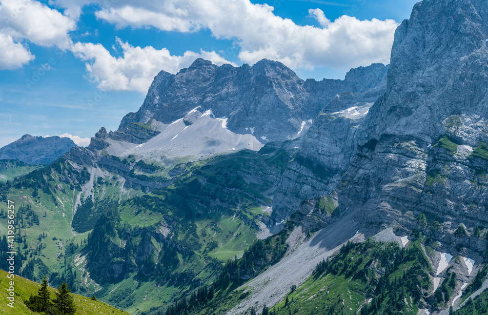 Alpenwanderung im Karwendel