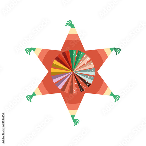 mexican pinata festive