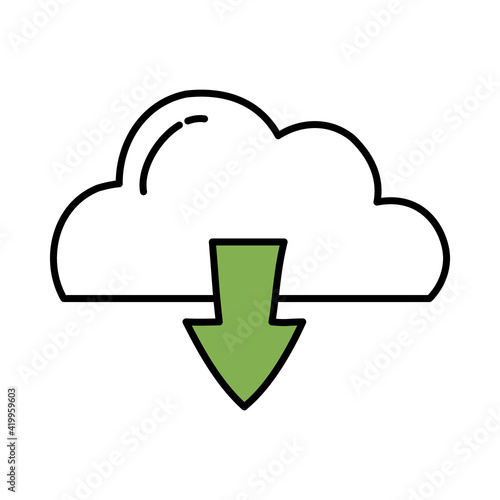 cloud storage icon