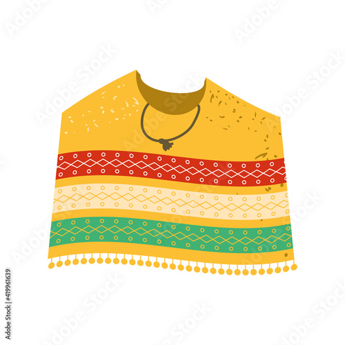 mexican poncho traditional
