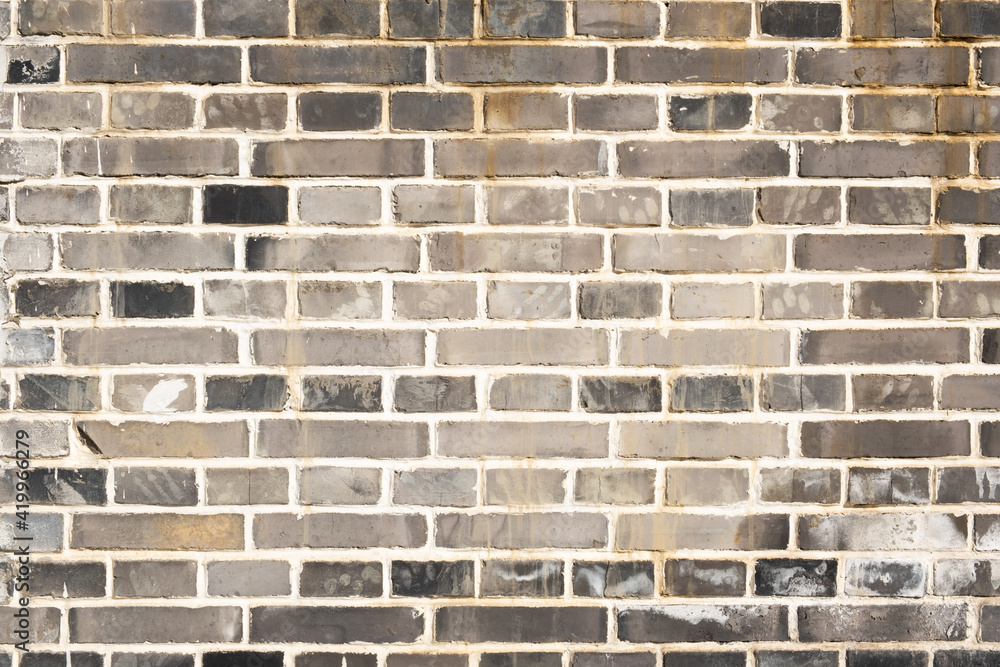 China style building brick dirty orange wall with fingerprints texture China style building brick dirty orange wall with fingerprints texture