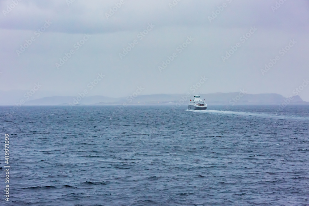 海と島
