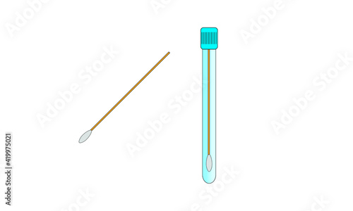 Swab and tube [coronavirus testing] 