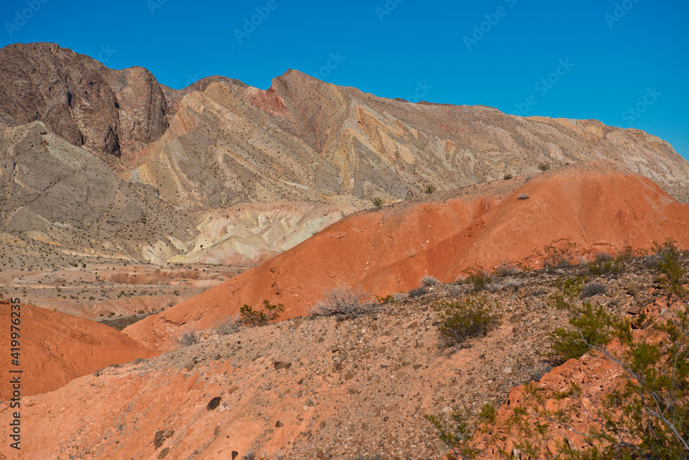 Fototapeta premium USA, Nevada, Lake Mead Recreation Area.