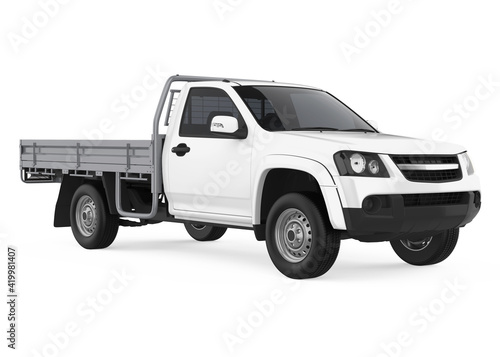 Wallpaper Mural Flatbed Truck Isolated Torontodigital.ca