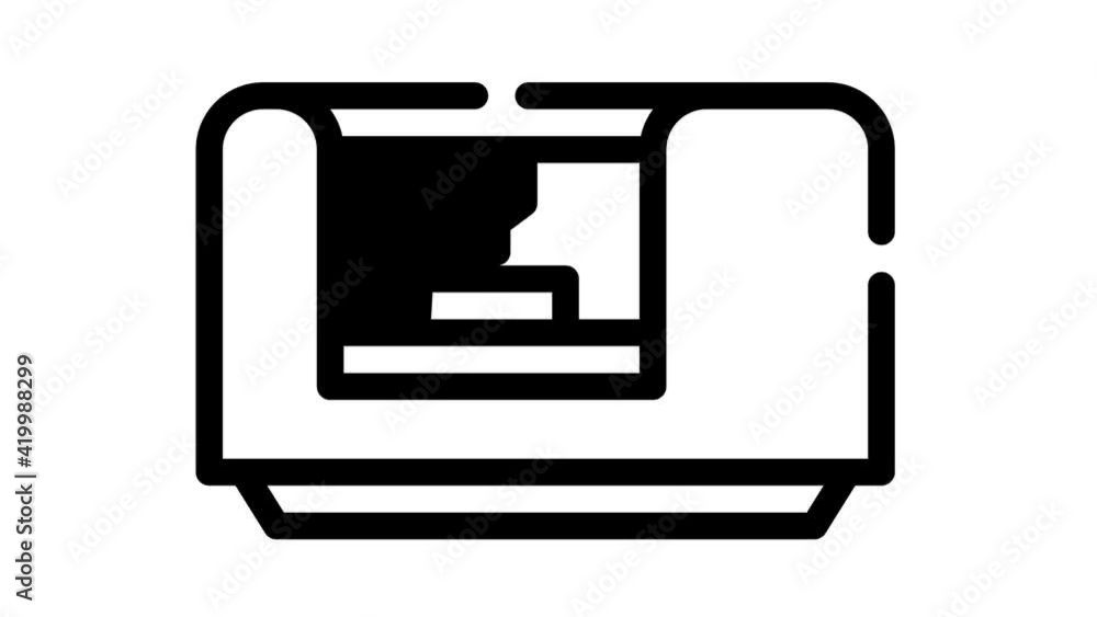 laser engraving black icon animation laser engraving black icon animation