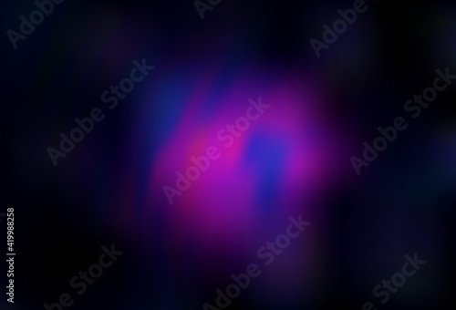 Dark Pink vector colorful blur background.