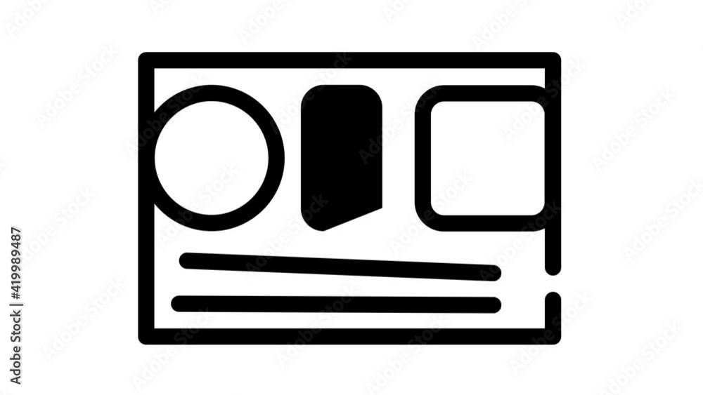 sushi dish glyph icon animation sushi dish glyph icon animation