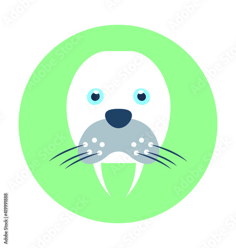 Morsa Vector Icon