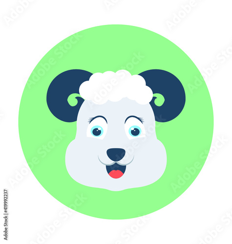 Sheep Vector Icon
