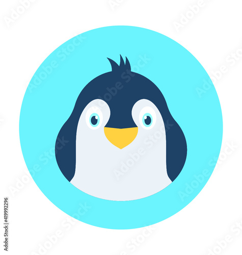Penguin Vector Icon