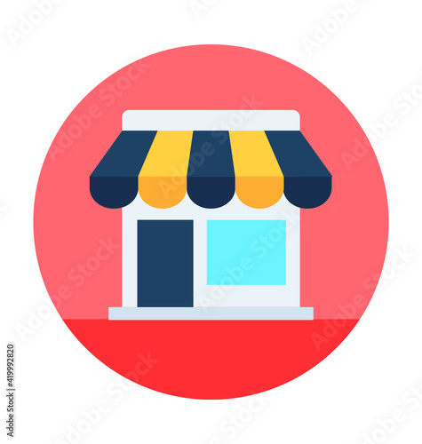 Shop Vector Icon