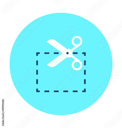 Scissor Vector Icon