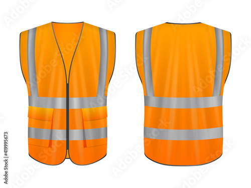 Safety vest set