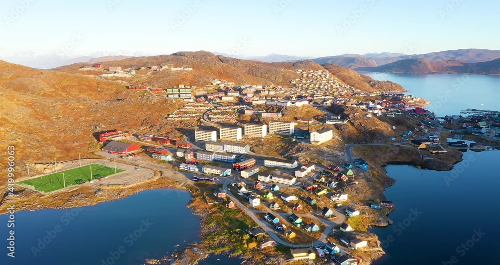 Obraz premium Greenland Awesome Nature Wallpaper in High Definition 