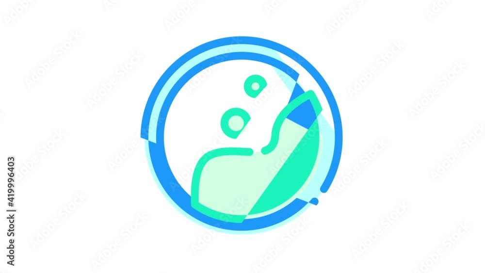 anaplasma phagocytophilum color icon animation anaplasma phagocytophilum color icon animation