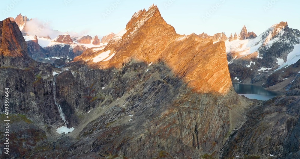 Fototapeta premium Greenland Nice Nature Wallpaper in High Definition 
