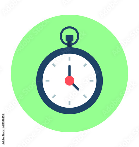 Chronometer Vector Icon