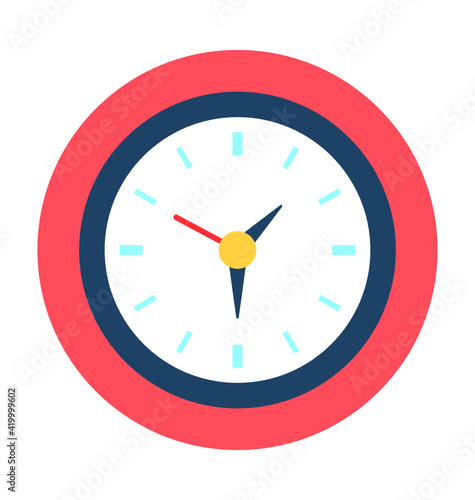 Clock Vector Icon
