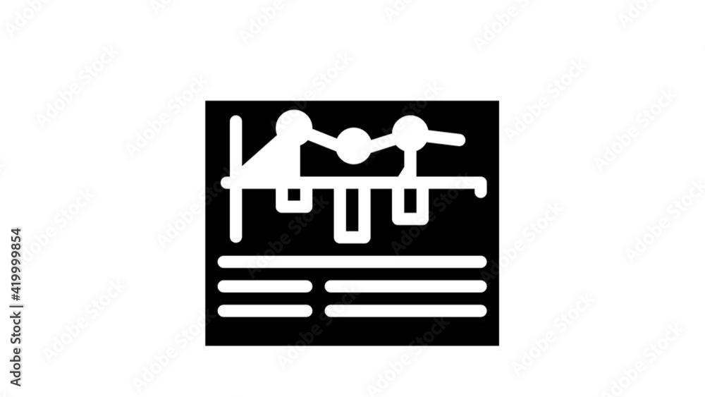 internet betting monitoring infographic glyph icon animation internet betting monitoring infographic glyph icon animation