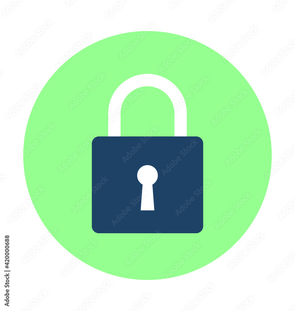 Lock Vector Icon Lock Vector Icon
