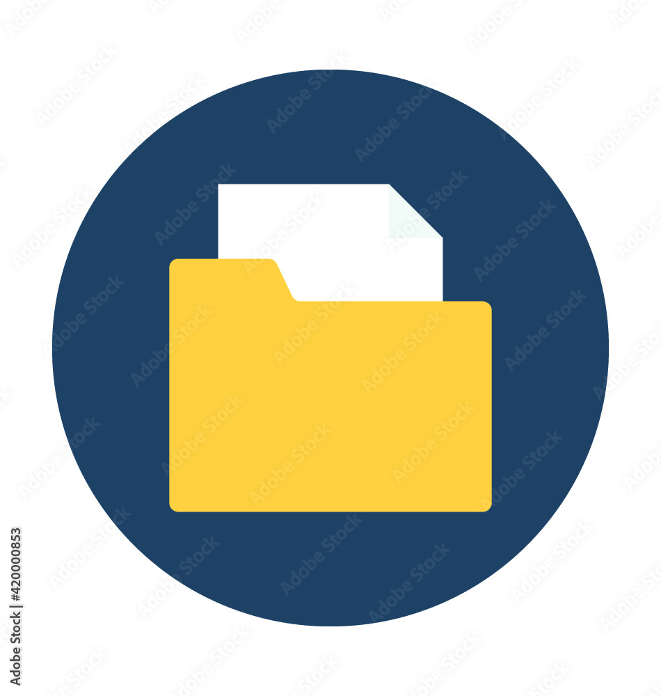 Folder Vector Icon Folder Vector Icon