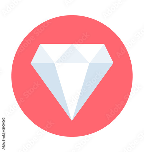 Diamond Vector Icon