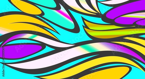 Wallpaper Mural Graffiti Surfer Skater Background Pattern Torontodigital.ca