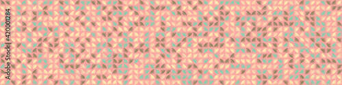 Abstract Geometric Pattern generative computational art illustration