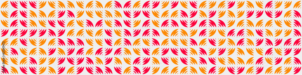 Fototapeta premium Abstract Geometric Pattern generative computational art illustration