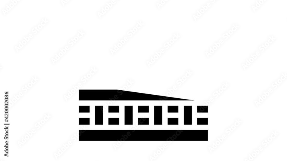 waterproof layer water drop glyph icon animation waterproof layer water drop glyph icon animation