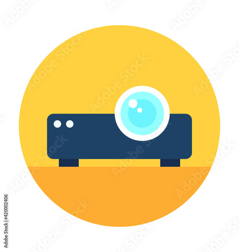 Projector Vector Icon