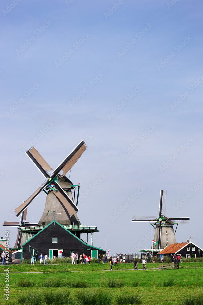 オランダ　オランダ　緑の街　ザーンセ・スカンス
