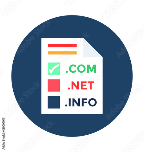 DNS Vector Illustration