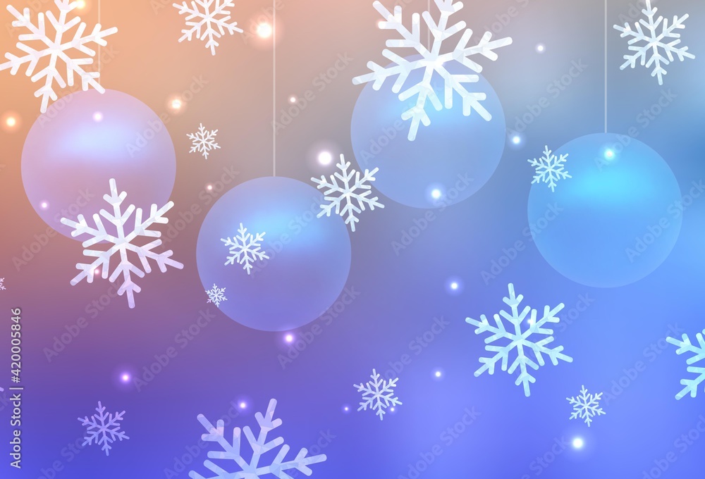 Light Blue, Yellow vector template in carnival style. Light Blue, Yellow vector template in carnival style.