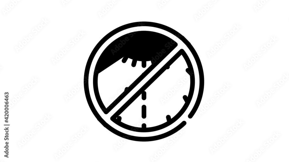 anti sun protection black icon animation anti sun protection black icon animation