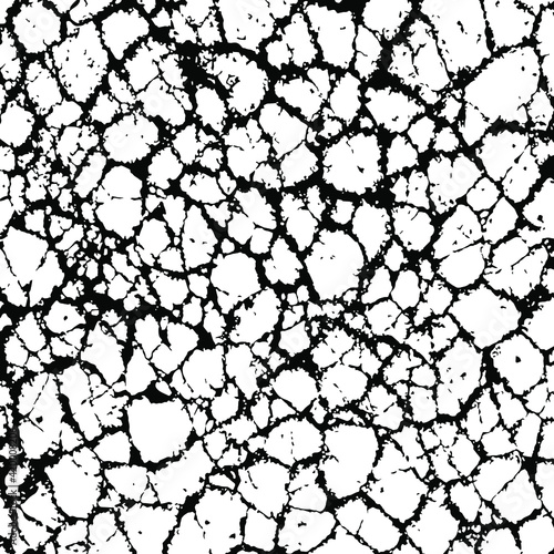 Cracked grunge texture vector illustration.