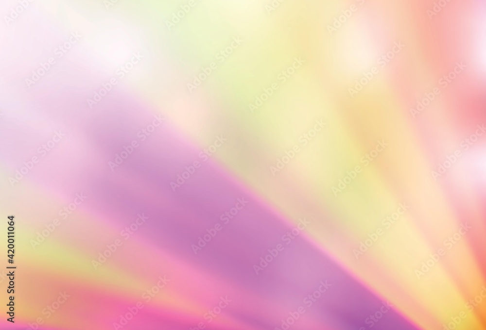 Light Pink, Yellow vector abstract blurred background. Light Pink, Yellow vector abstract blurred background.